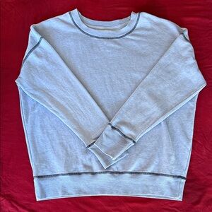 Maurices Light Gray Crew Neck Sweater